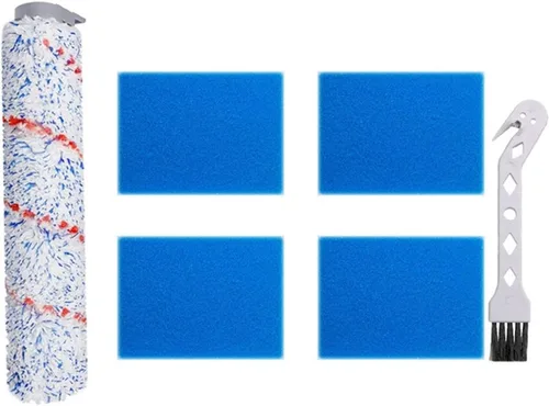 Miniatura 8 de Repuesto de repuesto para aspiradora inalámbrica en seco y húmedo, cepillo de rodillo, esponja de filtro Hepa, compatible con Tineco IFloor S, 1