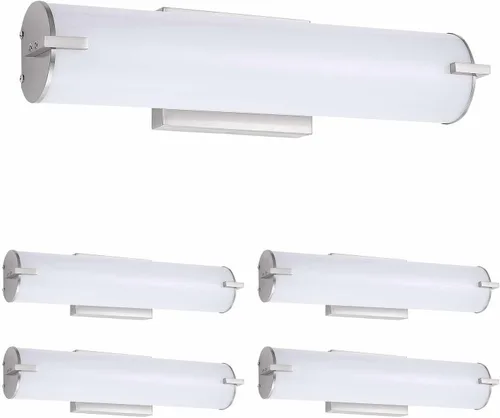 Miniatura 21 de ASD Lámpara LED de montaje empotrado de 18 pulgadas, interruptor de 20 W, 120 V, 1650 lúmenes, 3000 K/4000 K/5000 K, regulable, no parpadea, Energy