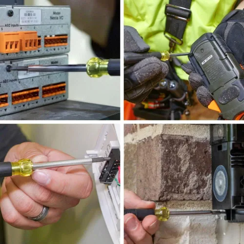 Miniatura 4 de Klein Tools Destornillador multiherramienta 11 en 1 con clasificación de impacto con 7 puntas y 4 tamaños de destornillador de tuerca y juego