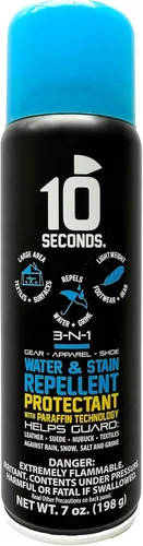 Miniatura 8 de 10 Seconds Spray repelente al agua Protege el calzado, la motocicleta y el equipo de campamento Duradero, ligero, transpirable, resistente a