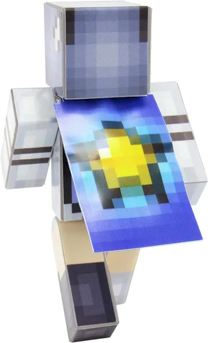 Miniatura 3 de EnderToys Adorable figura de acción de lobo 2-Gris