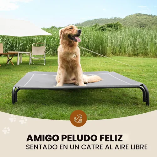 Miniatura 2 de Czpalo Cama elevada para perro, cama elevada para perros al aire libre para perros de tamaño extra grande, cuna refrescante portátil para mascotas