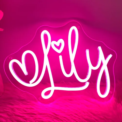 Miniatura 31 de Letrero de neón grande de feliz cumpleaños para decoración de pared, con interruptor regulable, letrero de neón reutilizable de feliz cumpleaños