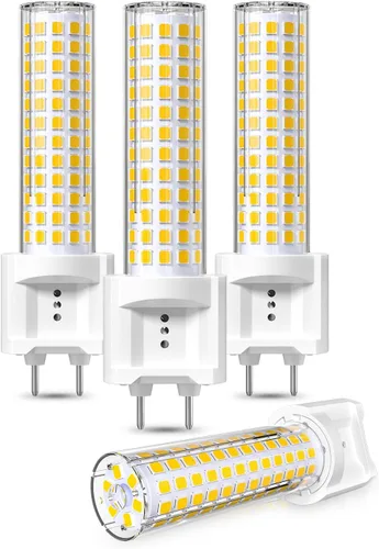 Miniatura 7 de Klarlight Bombilla LED G12, bombilla de maíz con base bi-pin de 15 W, 15 W, luz blanca cálida de 3000 K, reemplazo de lámpara de halogenuros Luz