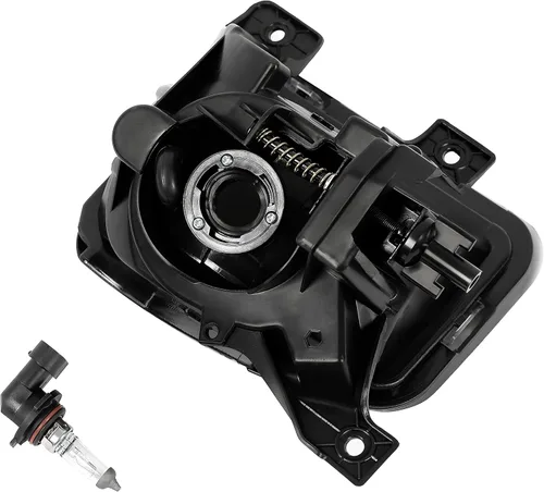 Miniatura 8 de KUAFU Lámpara antiniebla compatible con Dodge Ram 1500 Classic 2013-2018 Reemplazo para 68104821AF con bombillas halógenas lado del conductor, lente