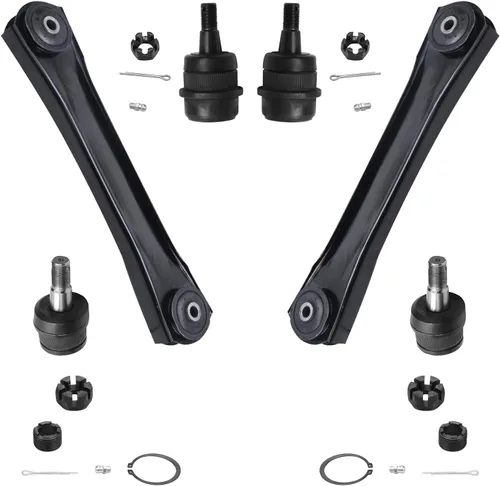 Miniatura 41 de Detroit Axle - Kit de extremo delantero para Chrysler 300 Dodge Charge Challenger 2011-2023, 2 brazos de control inferiores traseros 2 rótulas