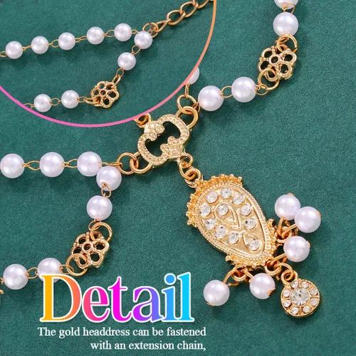 Miniatura 4 de Diademas Bohémias, Joyas para Mujeres y Niñas de Aukmla