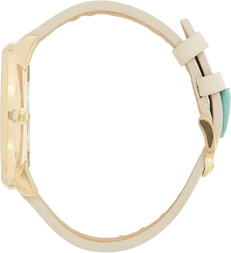 Miniatura 3 de Tommy Hilfiger Jenna - Reloj de cuarzo de acero inoxidable con correa de piel color beige 16 modelo 2770046