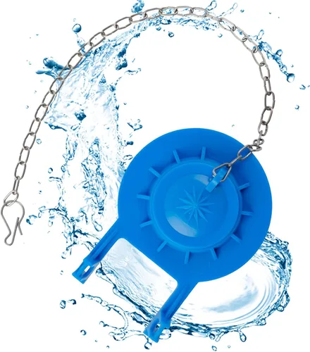 Aletas universales de repuesto para inodoro de 2 pulgadas compatibles con Gerber Toto Kohler American Standard, aleta de goma resistente con cadena
