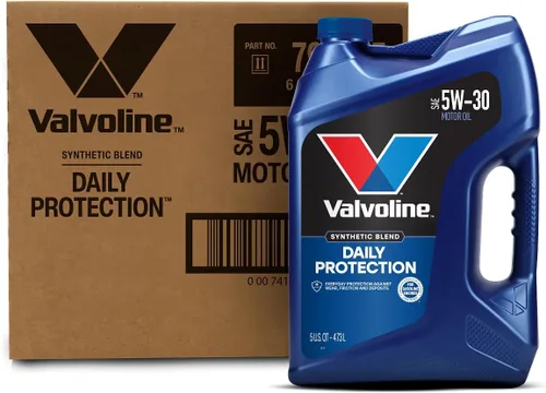 Miniatura 32 de Valvoline Protección Diaria Aceite de motor de mezcla sintética 5W-30, 1 cuarto de galón, 2 por paquete