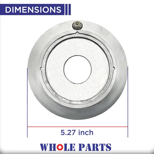 Miniatura 3 de Base de quemador sellada Whole Parts mejorada con encendedor # de pieza PB050081 - Reemplazo y compatible con algunos rangos Viking