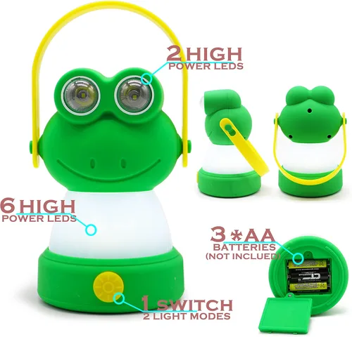 Miniatura 2 de Equipo para exteriores LED Farol de camping y lámpara de cabeza para niños, FANT.LUX luz nocturna a batería para emergencias, huracanes, lámpara