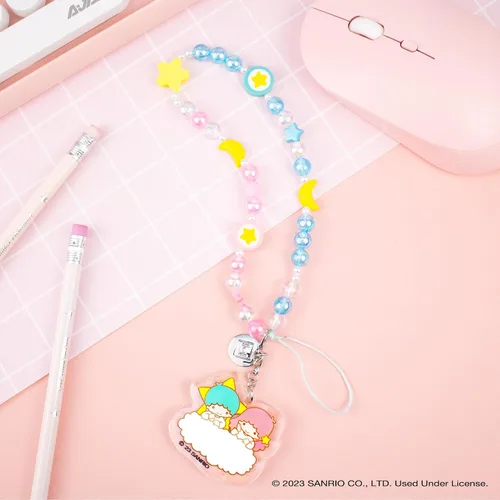 Miniatura 3 de iFace - Pulsera de cuentas de Hello Kitty y sus amigos - Correa universal para teléfono con dije, bonita cadena para muñeca, cordón estético j.