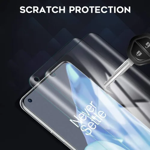 Miniatura 6 de Orzero Protector de pantalla de TPU compatible con OnePlus 9 Pro (no de vidrio), con herramienta de alineación, alta definición, sin burbujas