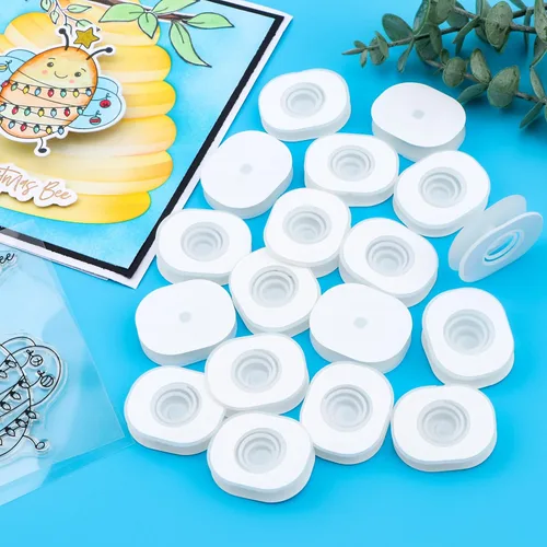 Miniatura 11 de CYFUN DESIGN Juego de 60 piezas de acción tambaleantes autoadhesivos, mini resortes tambaleantes para añadir movimiento a tus tarjetas interactivas