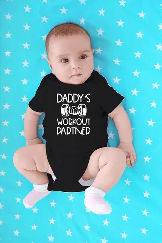 Miniatura 12 de CBTwear Body para bebé de entrenamiento para papá, adorable mameluco para niño, divertido y lindo traje para bebé
