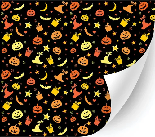 Miniatura 14 de HTV4U Puff - Vinilo de transferencia de calor con estampado de Halloween (azul Dia de Muertos, 12 x 12 pulgadas), vinilo 3D estampado para planchar