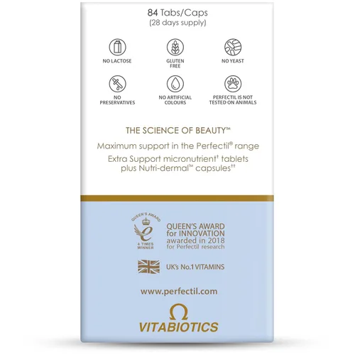 Miniatura 6 de Vitabiotics - Perfectil - Max - 84 Tabs/Caps