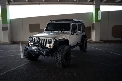 Miniatura 4 de Portaequipajes de techo de longitud completa para Jeep Wrangler JK 2007-2018 de 4 puertas Tienda de campaña de montaje en techo Instalación