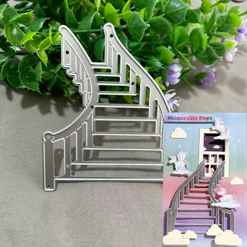Miniatura 15 de Lapoo Troqueles geométricos para hacer tarjetas, duradero, troquelado de metal para álbum de recortes, álbum de fotos, tarjetas de papel decorativo
