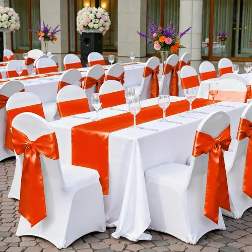 Miniatura 27 de mds - Lote de 10 lazos de satén para sillas de boda y eventos, para decoración de fiestas, 30 colores, Satin, 10 Verde oliva