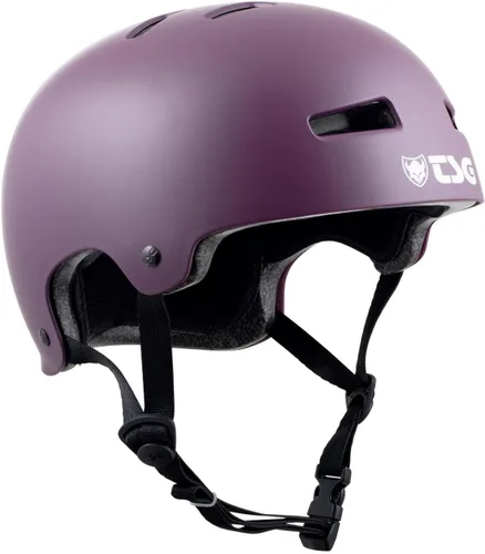 Miniatura 37 de TSG Evolution - Casco de bicicleta y patinaje para ciclismo, BMX, patinaje, patinaje, patinaje en línea, longboarding, triple certificación, Negro