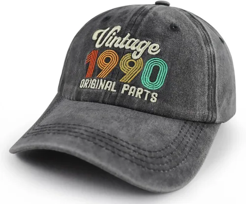 Miniatura 11 de Sombrero vintage de cumpleaños 91, 81, 71, 61, 51, 41, 31, para mujeres y hombres, vintage 1933, 1943, 1953, 1963, 1973, 1983, 1993