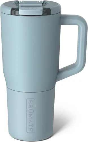Miniatura 12 de BrüMate Müv – Taza de café térmica de 25 onzas, 100% a prueba de fugas, con asa y tapa, taza de café de acero inoxidable para viaje, taza de café