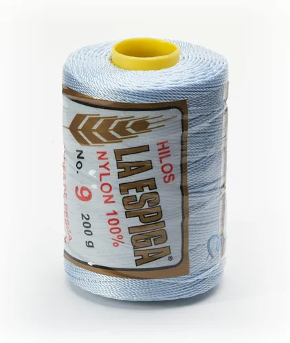 Miniatura 37 de N° 9 - 100% Cordón de Hilo de Nylon Omega para Tejer y Crochet - 01 Blanco