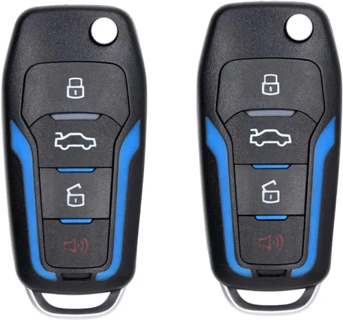 Llavero de reemplazo 2 paquete, llave sin llave para auto, compatible con Ford Mustang Explorer Edge Fusion F150 F250 F350 Mazda Mercury Lincoln