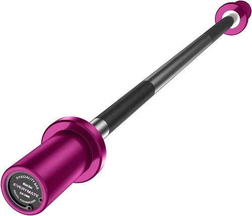 Miniatura 10 de EVERYMATE Barra de pesas mini de 5 libras para principiantes, mujeres, niños, barra de pesas para entrenamiento de cuerpo entero, para entrenamiento