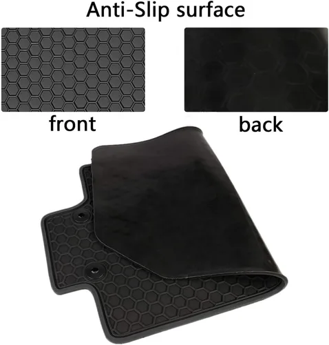 Miniatura 3 de Alfombrilla de Goma para Piso de Automóvil para Honda Civic Sedan 10th 2016 2017 2018 2019 2020 2021 Ajuste Personalizado Completo Revestimientos