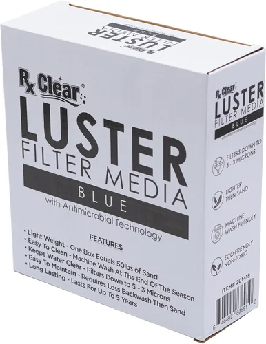 Miniatura 4 de Rx Clear Radiant - Sistema de filtro de arena de piscina de 16 pulgadas para piscinas sobre el suelo, incluye bomba de 3/4 HP, válvula multipuerto