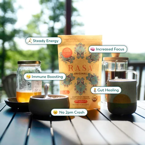 Miniatura 4 de Rasa Original (versión de dieta AIP) – Alternativa de café de hongos adaptogénicos Hecho para dieta de protocolo autoinmune – Sin solanáceas Sin