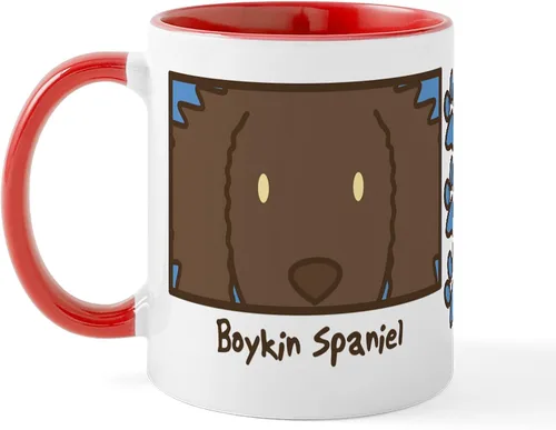 Miniatura 64 de CafePress Taza de café de cerámica Anime American Eskimo de 11 oz (11.0 fl oz)