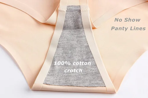 Miniatura 6 de CRISAN Tangas sin costuras para mujer ropa interior de nailon para mujer paquete de 6
