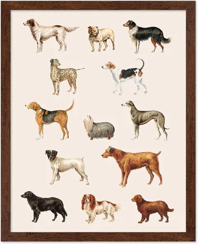Miniatura 62 de Poster Master Póster Vintage de Vacaciones - Impresión Retro de Navidad - Regalo para Artista, Amigo - Papá Noel en Trineo de Renos, Invierno, Nieve