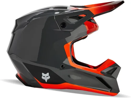 Miniatura 2 de Fox Racing Casco unisex para motocross V1, gris, XS
