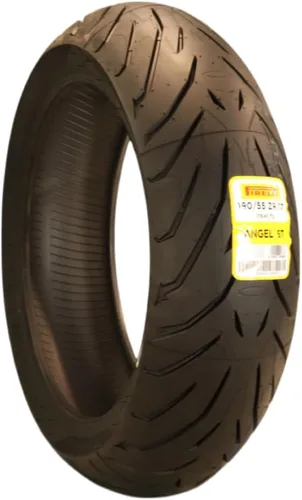 Miniatura 13 de Pirelli Angel ST 120/70ZR17 (58W) Neumáticos delanteros y 160/60ZR17 (69W) traseros para motocicleta – Neumático deportivo de alto rendimiento