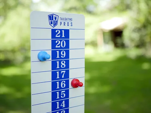Miniatura 4 de Tailgating Pros Juego de tablas de agujero de maíz con bolsas de frijoles, marcador de puntuación y estuche de transporte, lanzamiento de bolsas