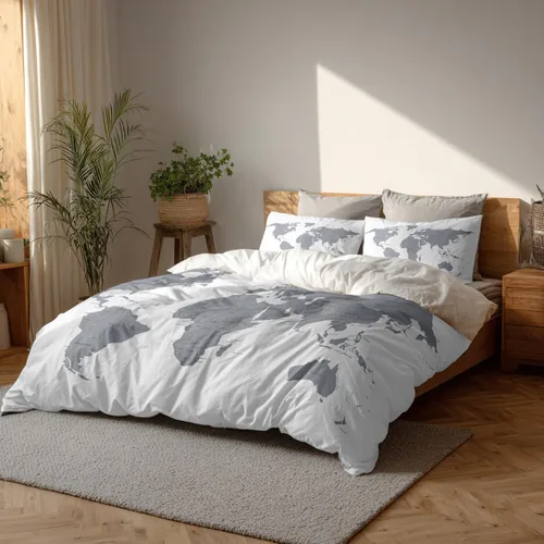 Miniatura 10 de Batmerry Abstract Smooth Lines Twin Size 3 Pieces Bedding Duvet Cover Sets, Soft Fluffy Minimalist Art Soft Hues 100% Cotton Printed Duvet Cover for