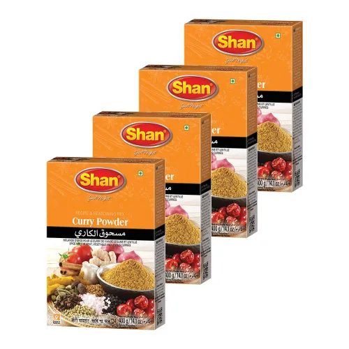 Miniatura 227 de Shan Korma Recipe and Seasoning Mix 1.76 oz (50g) - Spice Powder for Traditional Meat in Yogurt Sauce - Suitable for Vegetarians - Airtight Bag in a