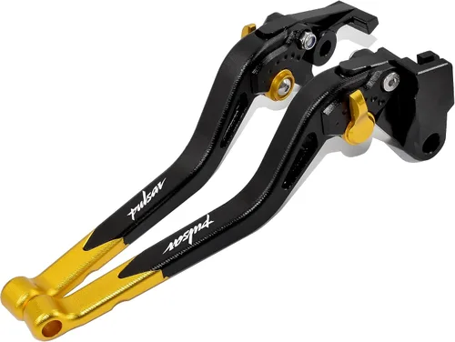 ESPEEDMTC para Bajaj Pulsar RS200 NS200 2015-2024 Aleación de aluminio modificada CNC Accesorios de palanca de embrague de freno de tamaño largo Oro