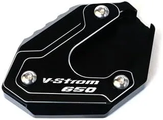 Miniatura 10 de TEMKIN W for Suzuki V-Strom 650/XT VSTROM 650 DL650 2004-2022 2021 Motorcycle CNC Kickstand Foot Side Stand Extension Pad Support Plate Y