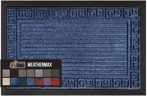 Miniatura 47 de Gorilla Grip - Tapete WeatherMax todoterreno 100% impermeable, caucho natural, resistente a manchas y decoloración, perfil bajo, interior y Grafito