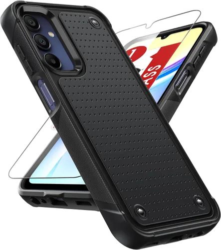 Miniatura 48 de LeYi Funda para Galaxy S21 FE-5G: Funda Samsung S21 FE con protector de pantalla, doble capa protectora de policarbonato duro y TPU suave Android