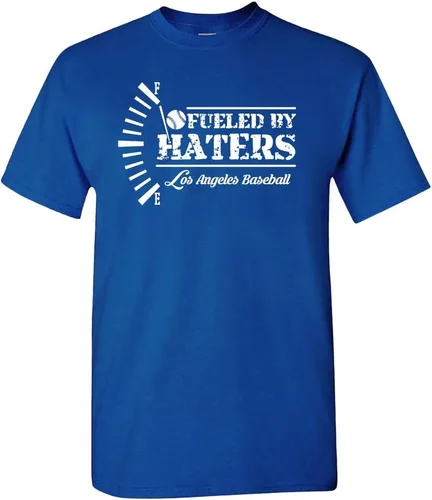 Miniatura 3 de Xtreme Apparrel Fueled by Haters - Camiseta para hombre para los fanáticos del béisbol