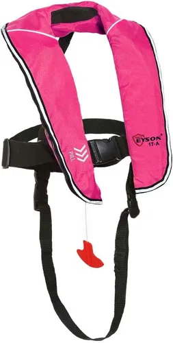 Eyson Chaleco salvavidas inflable inflable para niño automático clásico Rosado