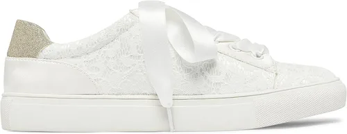 Miniatura 6 de JIAJIA 8834A Zapatos de boda Zapatillas de novia Pisos Zapatos de tenis de novia Zapatillas de deporte de encaje - Personalización personalizada