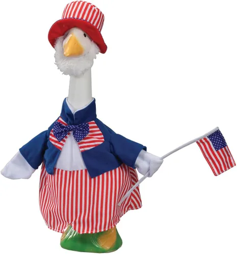 Miniatura 11 de Fox Valley Traders Gaggleville Bikini - Traje de ganso, se adapta a una estatua grande de 23 pulgadas de alto